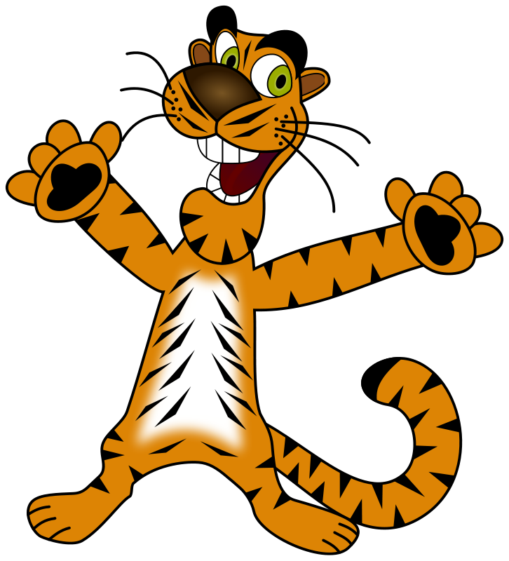 Cartoon Tiger Clipart
