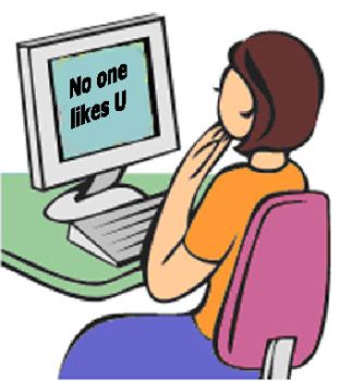 Cyber bullying pictures clip art