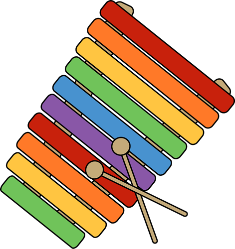 Xylophone Clipart Black And White - Free Clipart ...