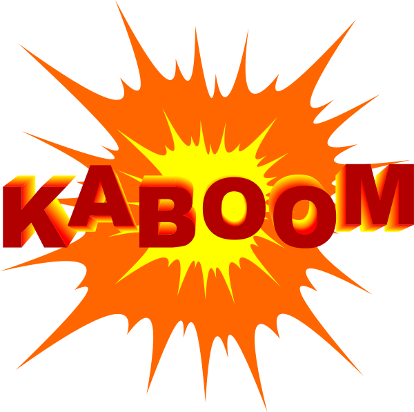 explosion clipart