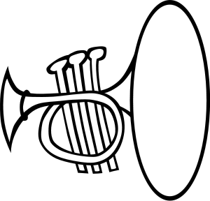 Trumpet Mute (Harmon) Clipart, vector clip art online, royalty ...