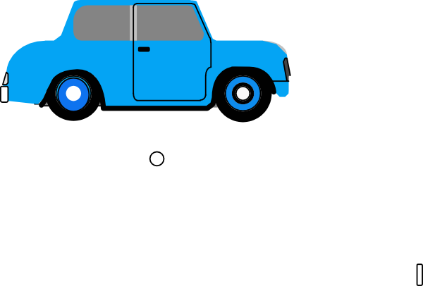 Blue Animated Car - ClipArt Best