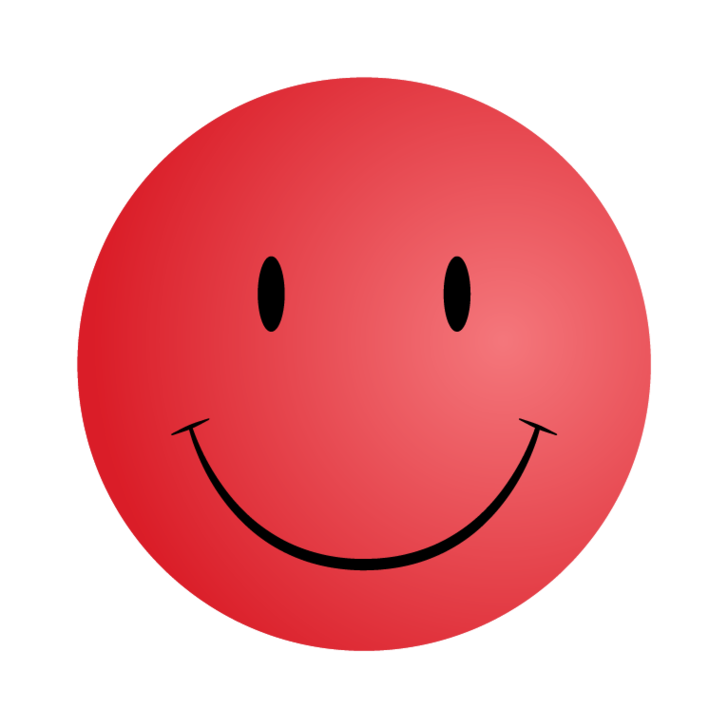 Happy Face Red Clipart - Free to use Clip Art Resource
