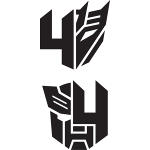 Transformers 4 logo, Vector Logo of Transformers 4 brand free ...