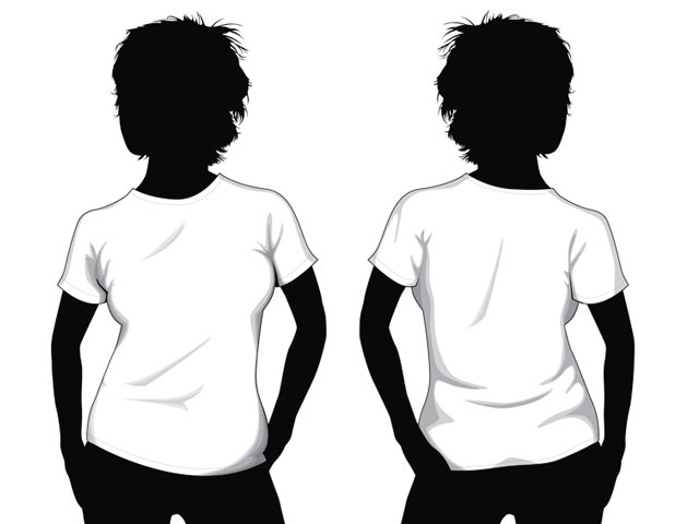 Hoodie t-shirt template illustrator | Free Download T Shirt Template