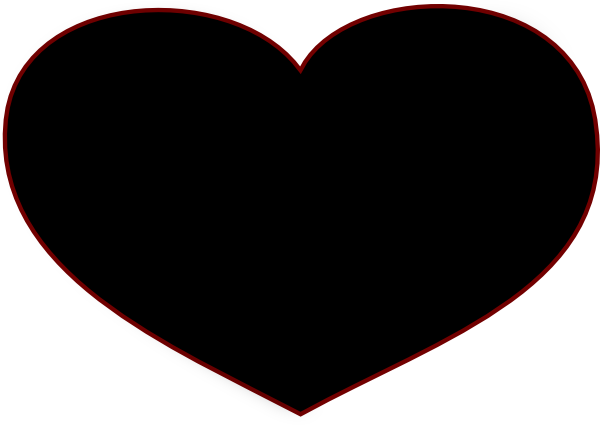 Heart Silhouette Clip Art