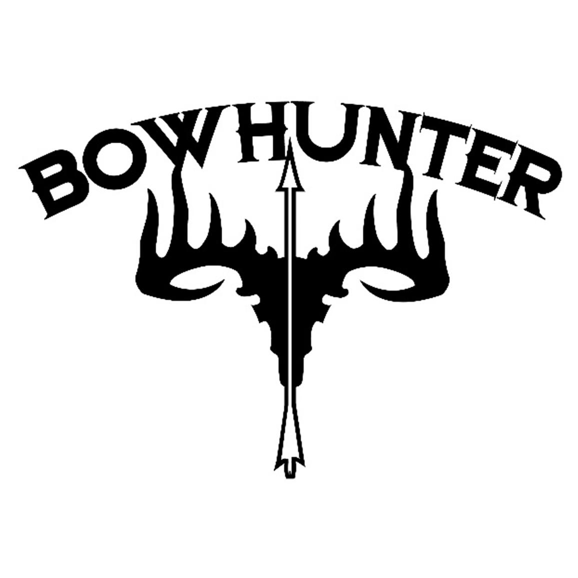 Outdoor Decals Bowhunter Skull Decal - 561488, Accessories at ...