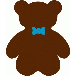 Silhouette Design Store - View Design #48052: teddy bear