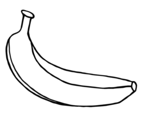 Fruit : Bananas Coloring Page, Banana Coloring Page, Kiwi Slices ...