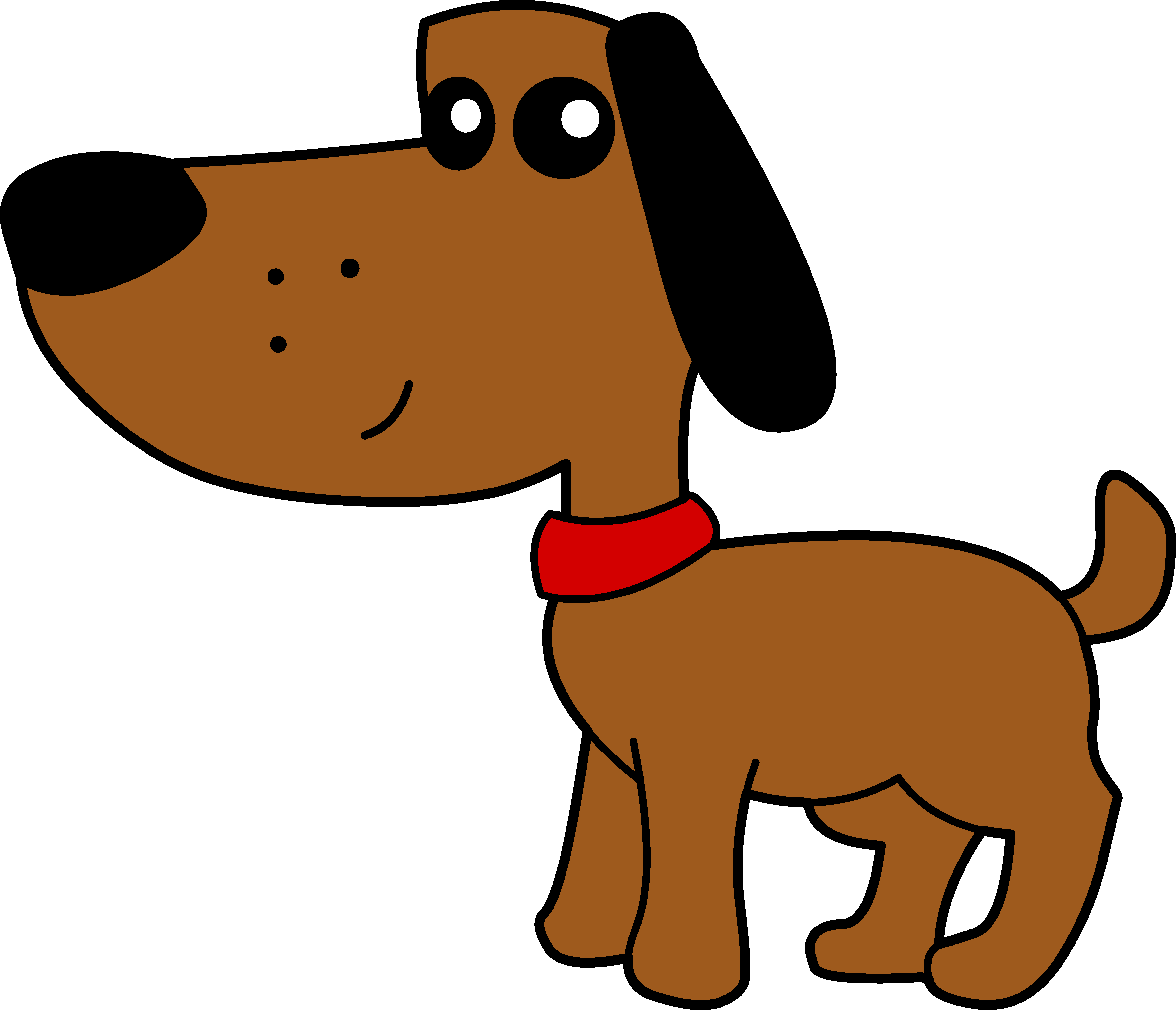 Cute dog clipart png