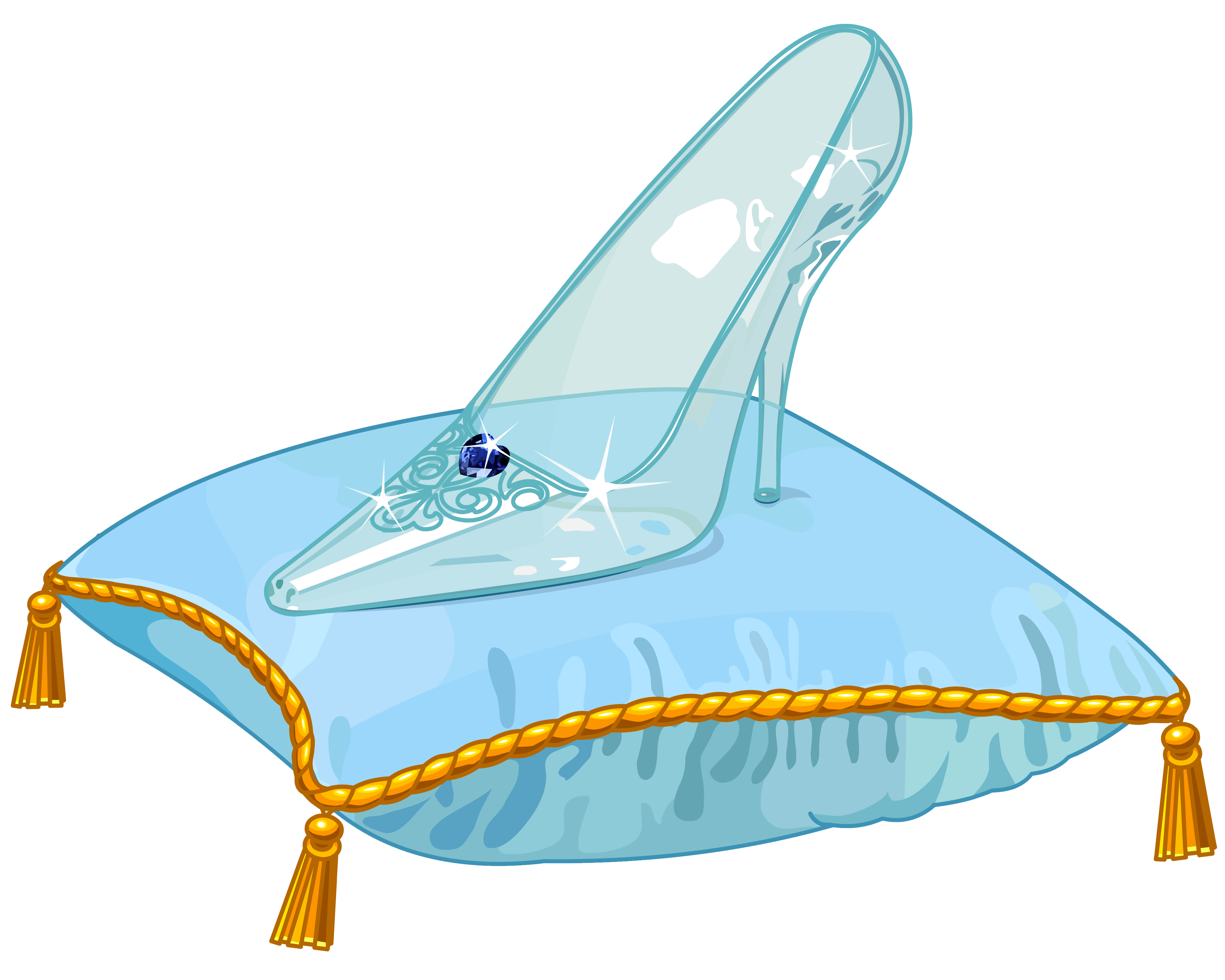 2015 Cinderella Glass Slipper Clip Art – Clipart Free Download