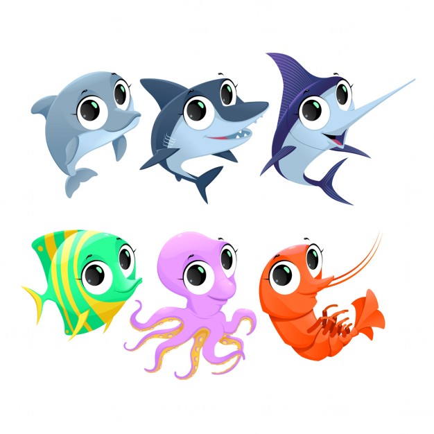 Fish cartoon Vector | Free Download