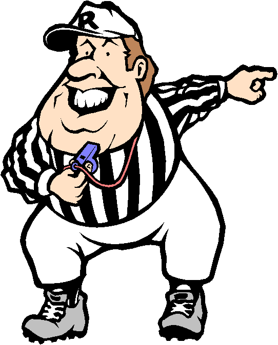 Cartoon Referee Clipart Picture Royalty Free Clip Art