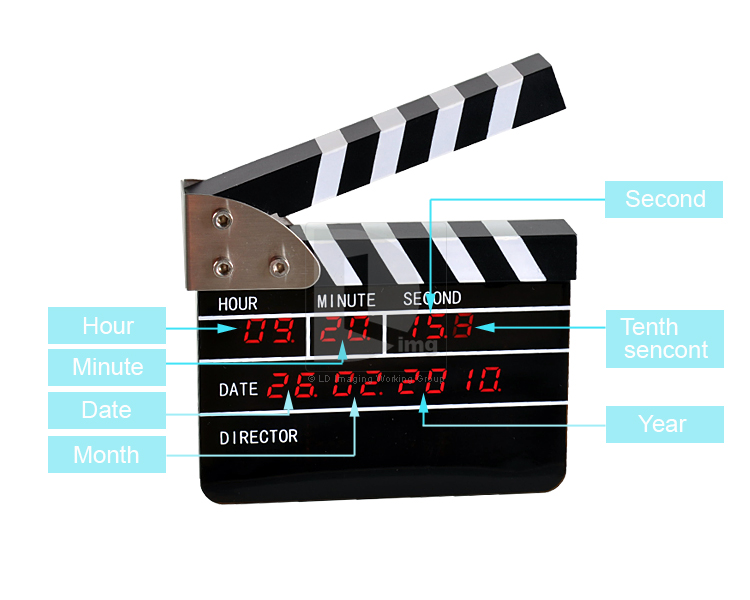 Don't Miss this Cool Clapperboard LED Clock | New Item Release