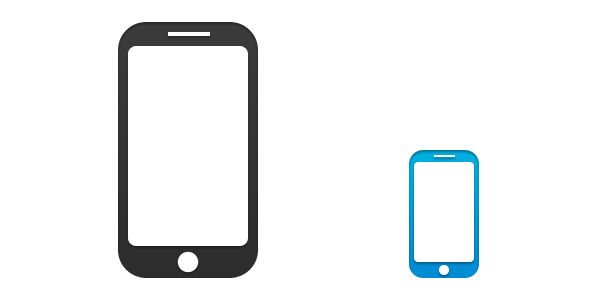 Mobile Phone Icon, PSD & PNG | PSD Icons