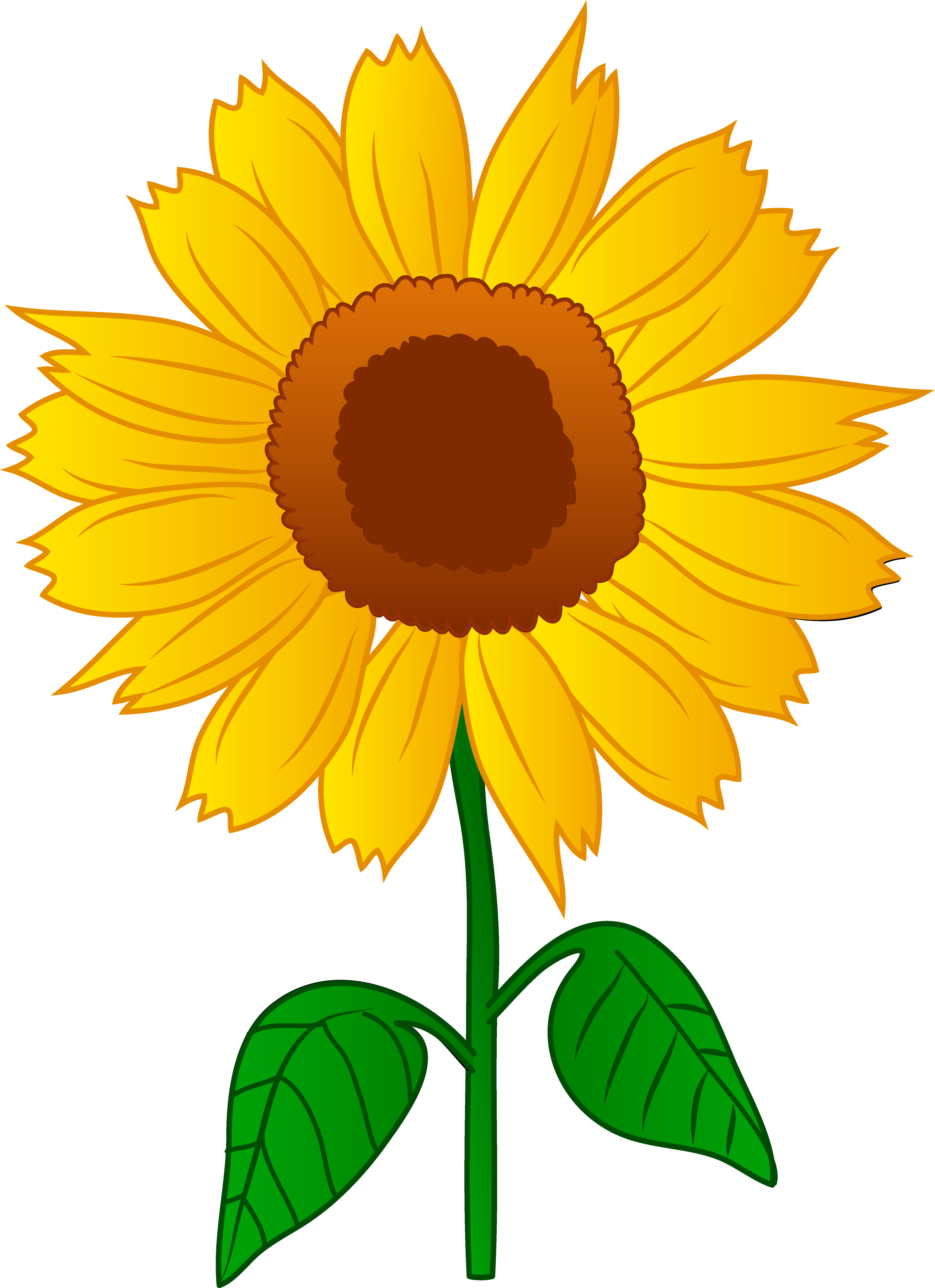 Sunflower In Clip Art Clipart - Free to use Clip Art Resource