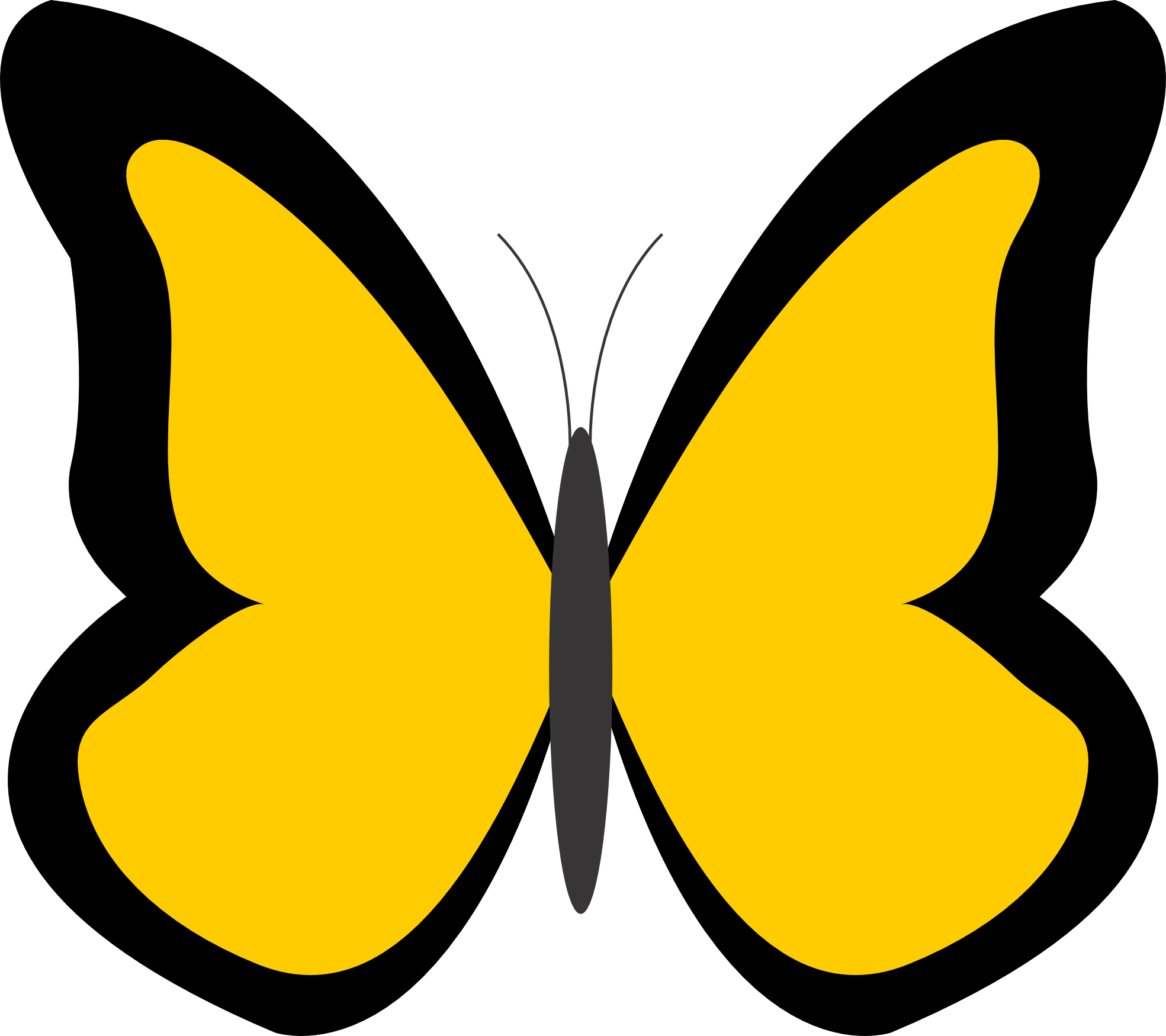 Butterfly Color Clipart - ClipArt Best