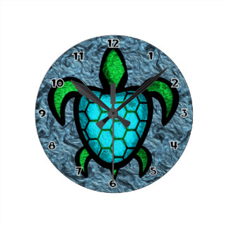 Turtle Shell Wall Clocks | Zazzle