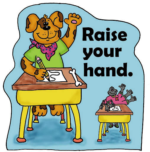 Raise Your Hand Clip Art - Cliparts and Others Art Inspiration