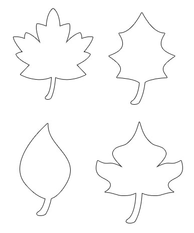 Leaf Cut Out Template - ClipArt Best
