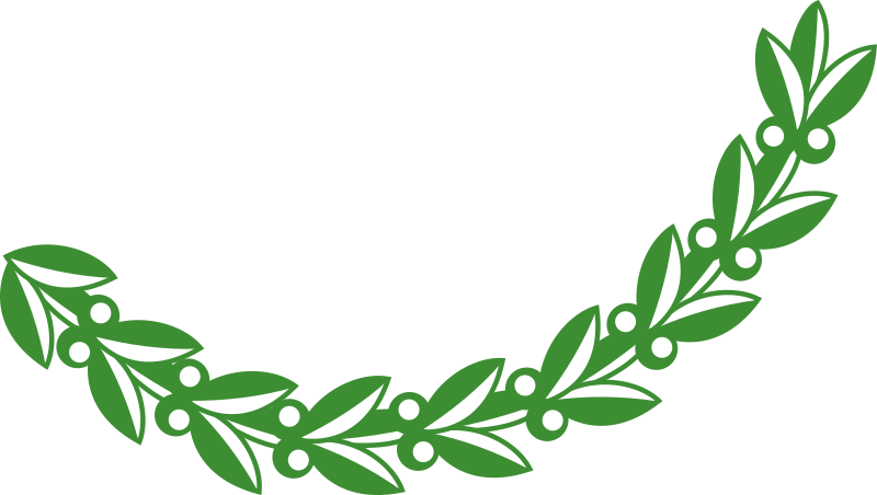Clipart - Olive branch