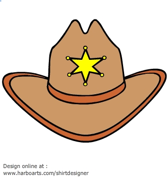 Cowboy Hat Template | Free Download Clip Art | Free Clip Art | on ...