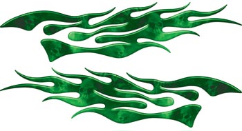 Weston Signs Inc :: Flames :: Skull :: Extreme Flames Green Ghost ...