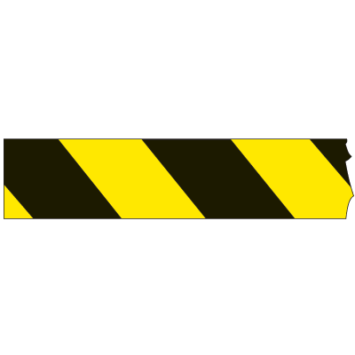 Mini Barricade Tape - Caution Stripe | Seton
