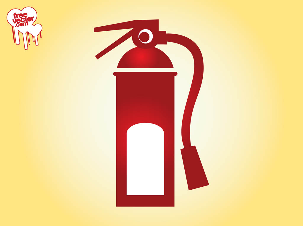 Fire Extinguisher Icon Vector Art & Graphics | freevector.com