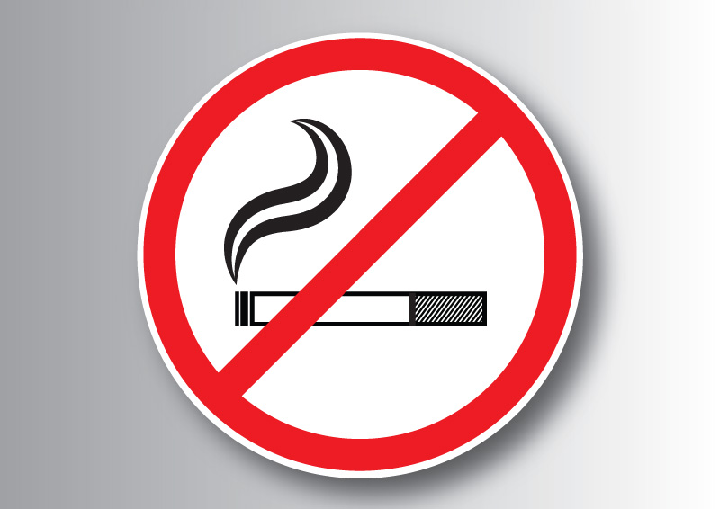 No Smoking Logo Vector