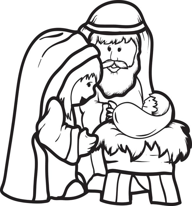 jesus christ religious baby jesus coloring pages Archives ...