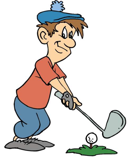 Golfer pictures clip art