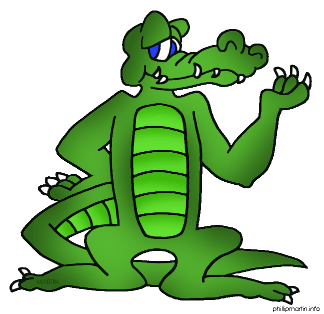 clipart alligator cartoon - photo #43