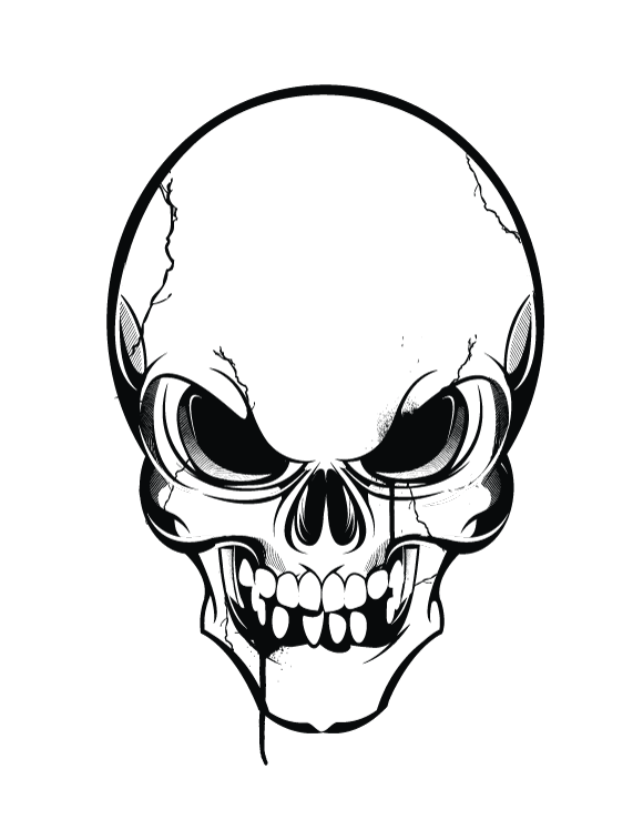 Skull Vector Clipart