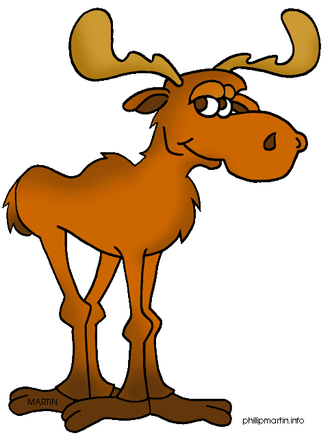 Cartoon Moose Clipart