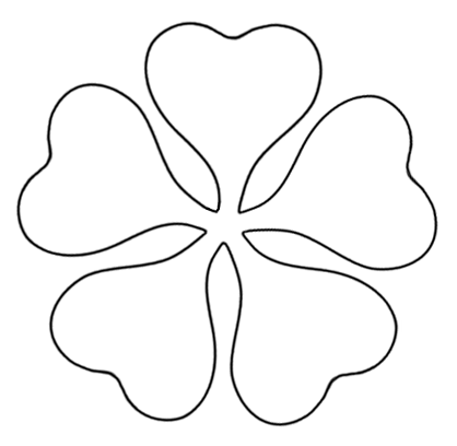 Best Photos of Printable To Cut Out Flowers - Flower Cut Outs ...