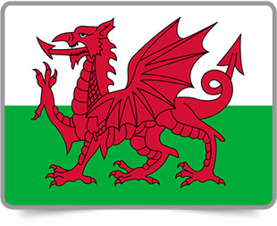 Flag of Wales - Pictures, Animation | 3D Flags - Animated waving ...
