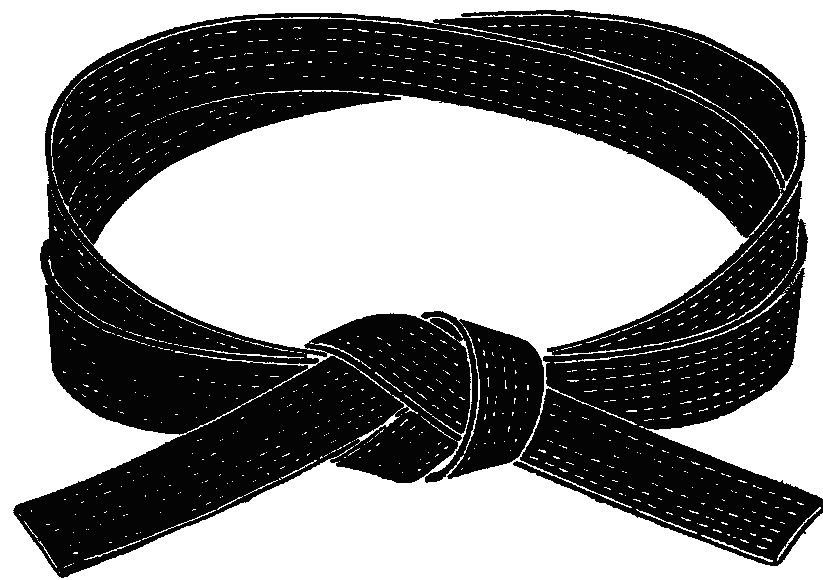 Black Belt Clipart