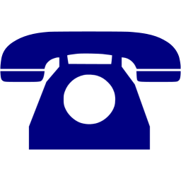 Navy blue phone 17 icon - Free navy blue phone icons