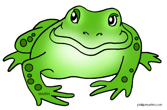 Bullfrog clipart