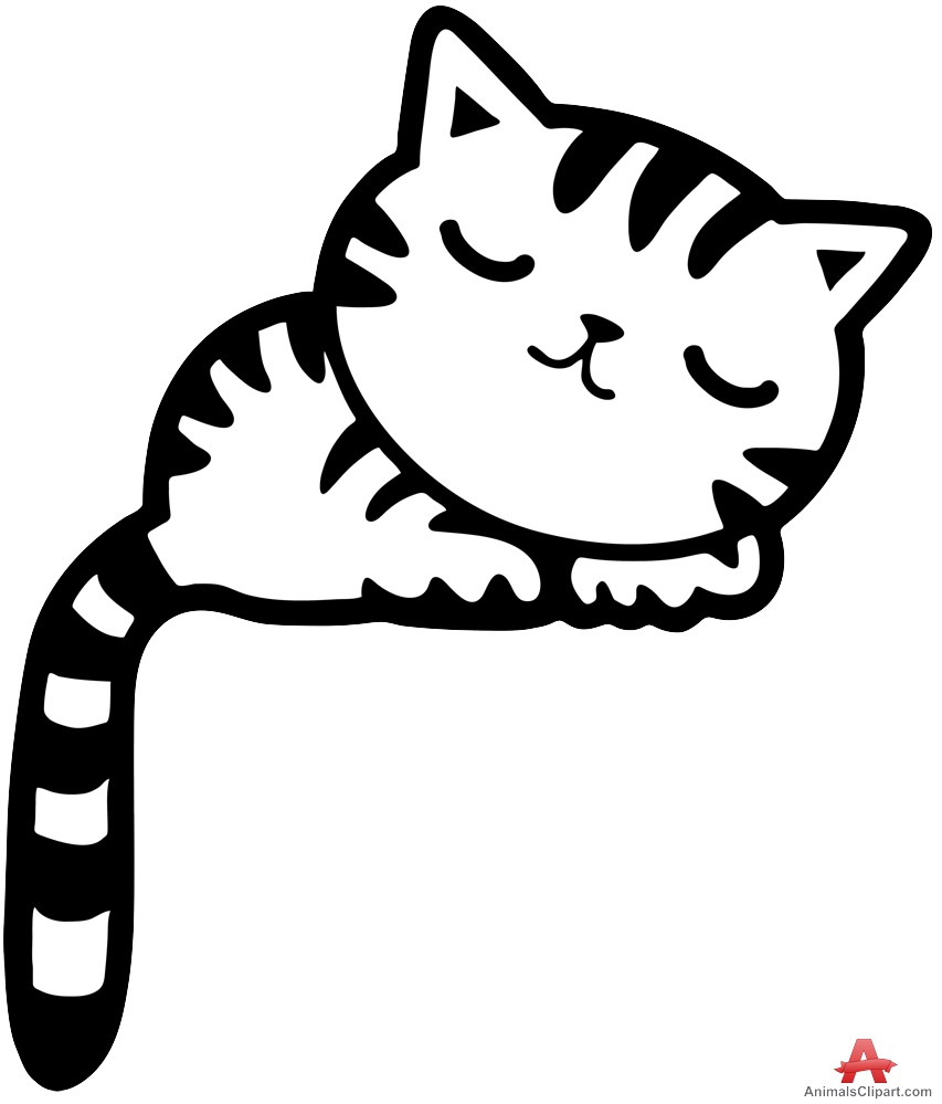 clipart cat sleeping - photo #50