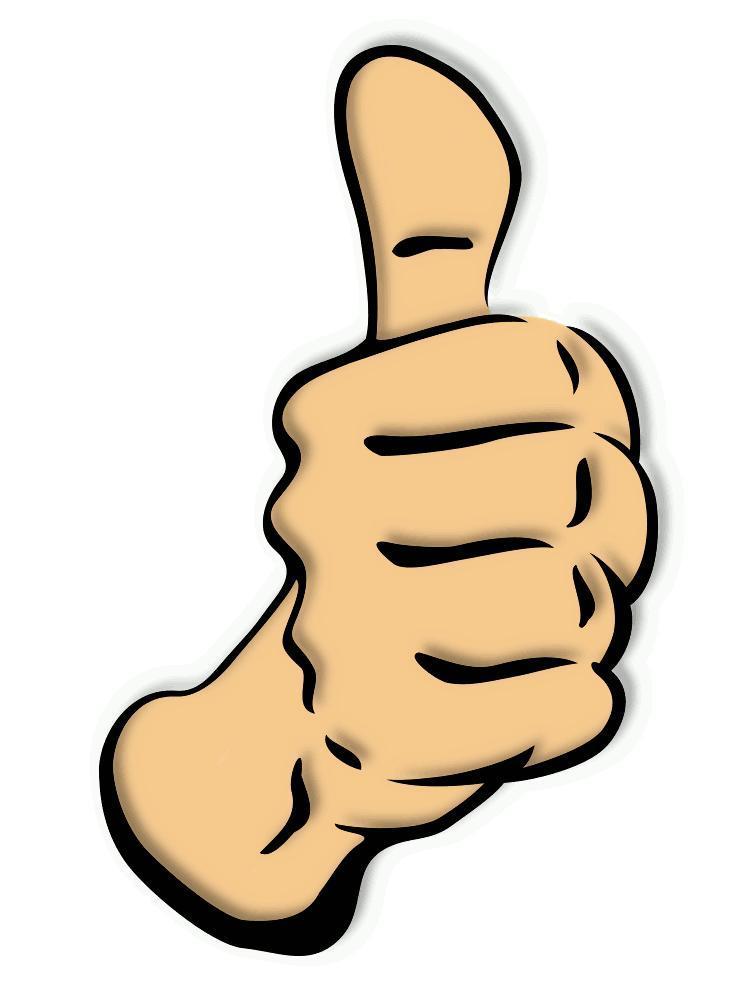 Thumbs up pictures clip art
