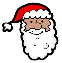 Santa Clipart Face