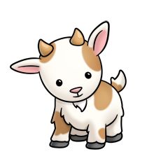 Clipart Goat - Tumundografico