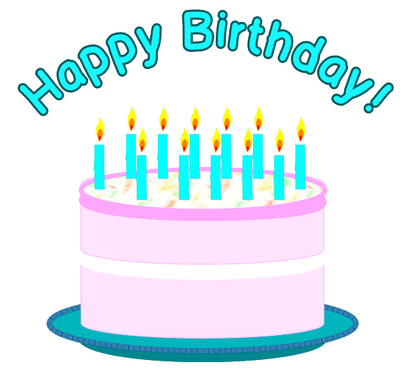 Happy Birthday Cake Clip Art - Tumundografico