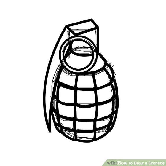 How to Draw a Grenade: 10 Steps (with Pictures) - wikiHow