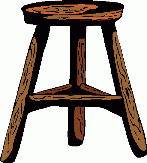 clipart stool three legs - photo #6