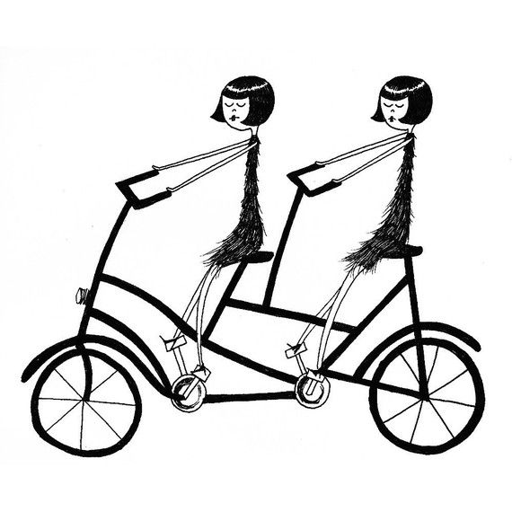 Bike Illustration | Bicycle Drawing ...
