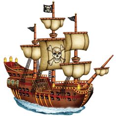 60+ Pirates Ship Clipart