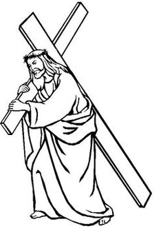 Orthodox Cross Coloring Pages Clipart - Free to use Clip Art Resource